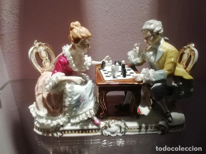 Antig&uuml;edades: Preciosa Figura Francesa - Foto 2