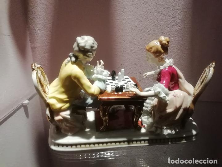 Antig&uuml;edades: Preciosa Figura Francesa - Foto 3