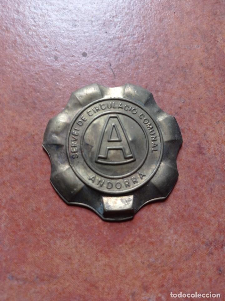 Antig&uuml;edades: placa de andorra - Foto 1