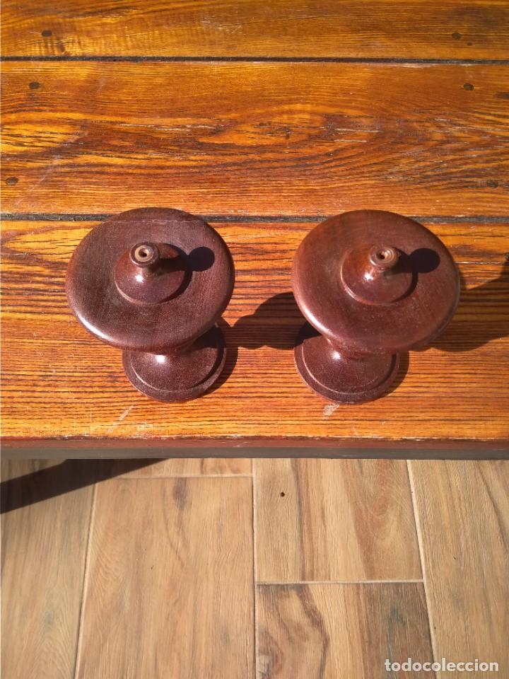 Antig&uuml;edades: COPAS DE CAOBA - Foto 2