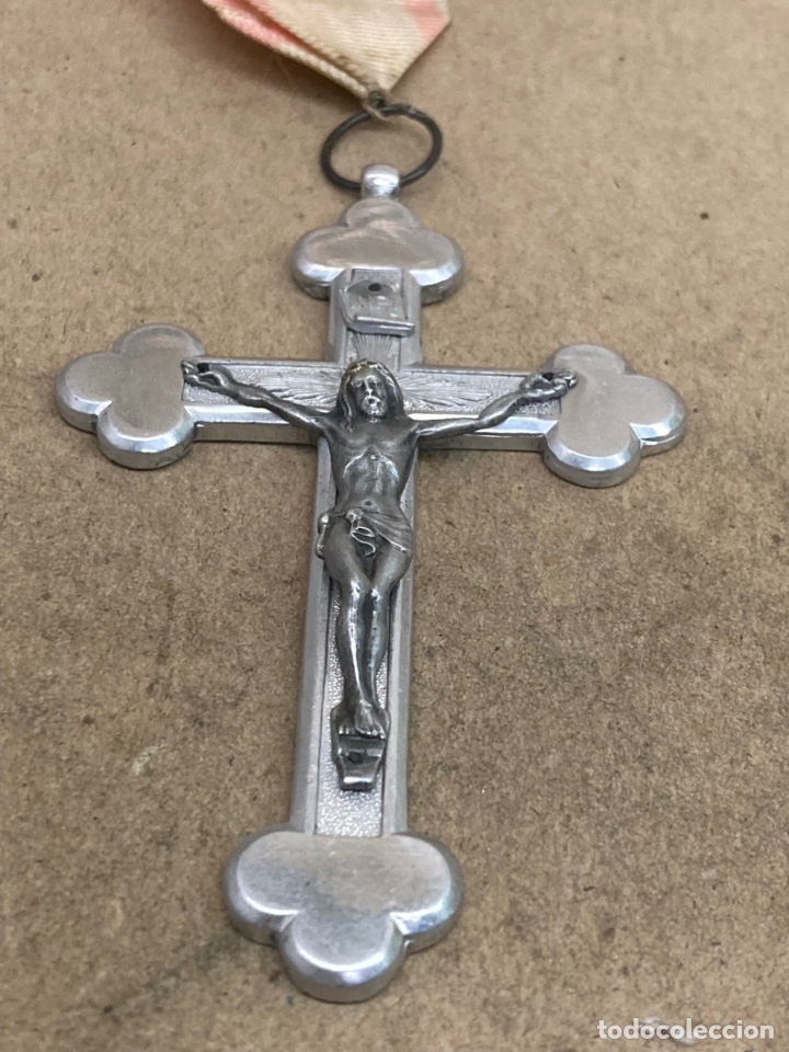 Antig&uuml;edades: Cruz de metal - Foto 2