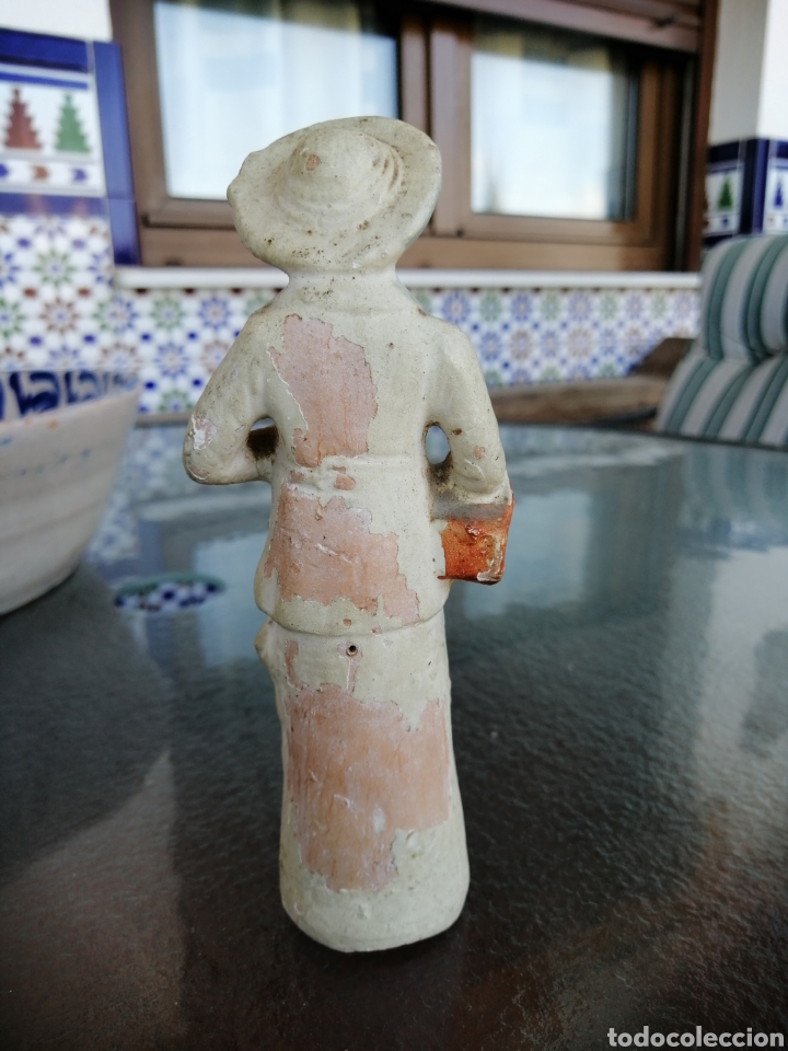 Antig&uuml;edades: Bonita figura de biscuit. - Foto 3