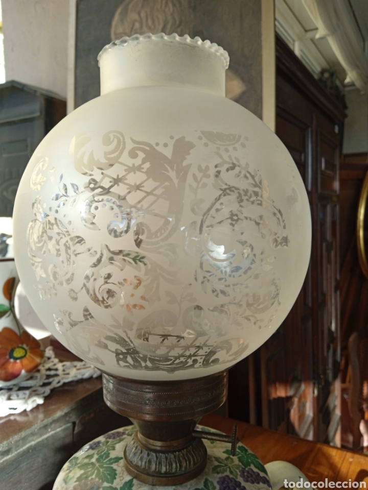 Antig&uuml;edades: L&aacute;mpara antigua - Foto 3