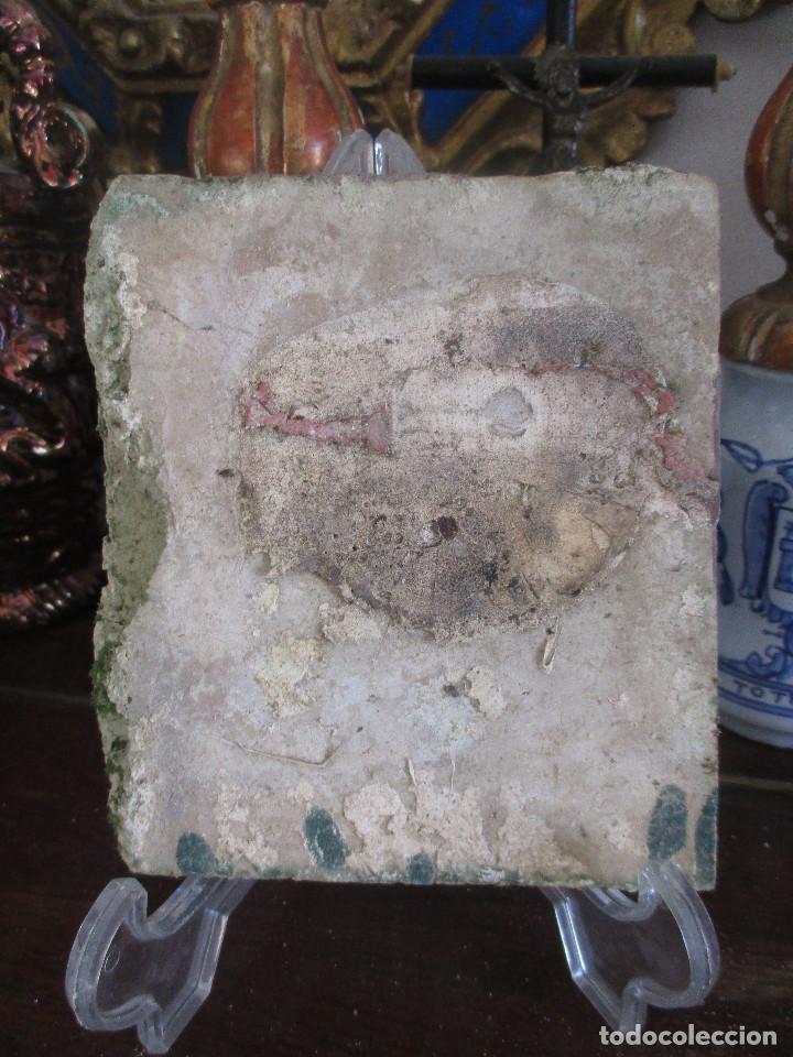 Antig&uuml;edades: azulejo muy antiguo - Foto 2