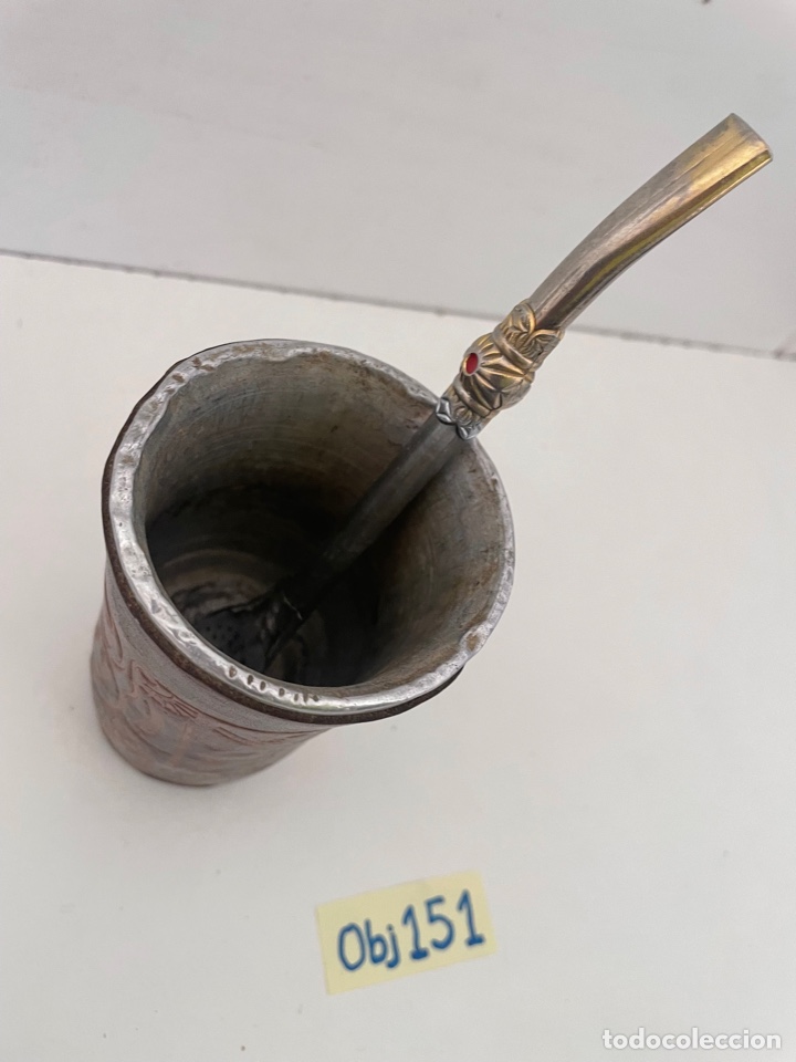 Antig&uuml;edades: Taza de mate - Foto 2