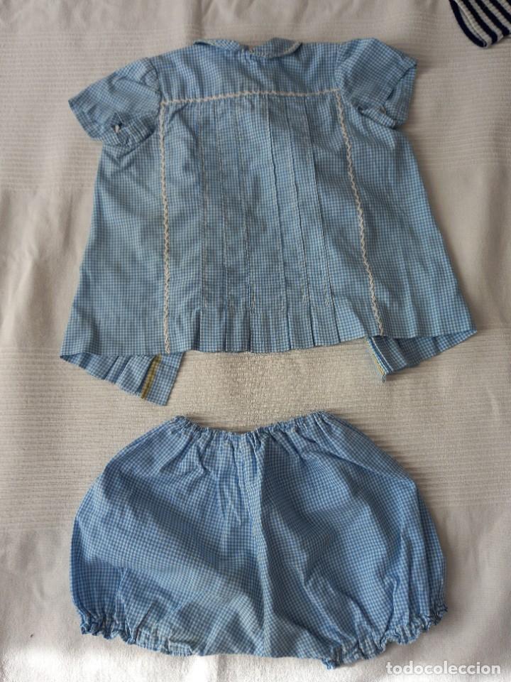 Antig&uuml;edades: lote ropa beb&eacute; a&ntilde;os 70 - Foto 3