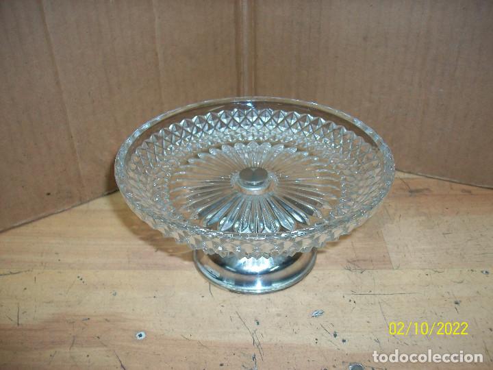 Antig&uuml;edades: PEQUE&Ntilde;O CENTRO DE MESA DE CRISTAL - Foto 1