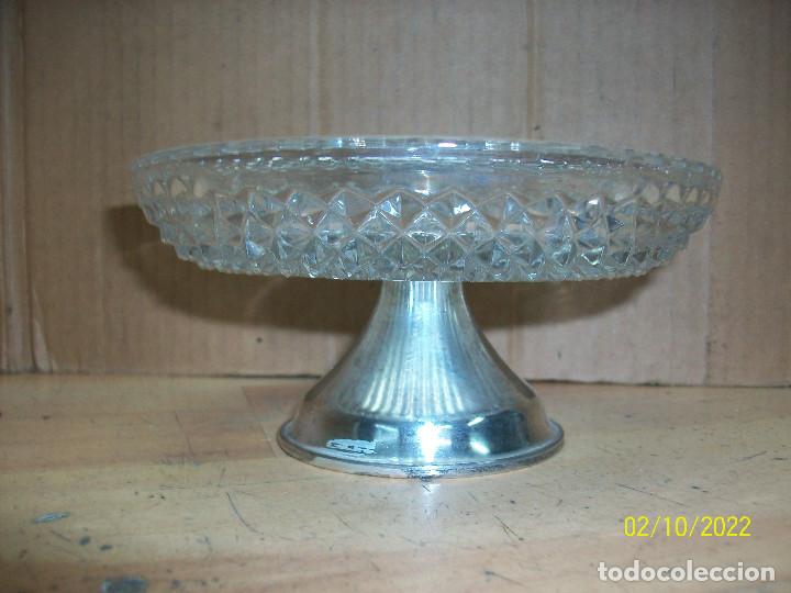 Antig&uuml;edades: PEQUE&Ntilde;O CENTRO DE MESA DE CRISTAL - Foto 3
