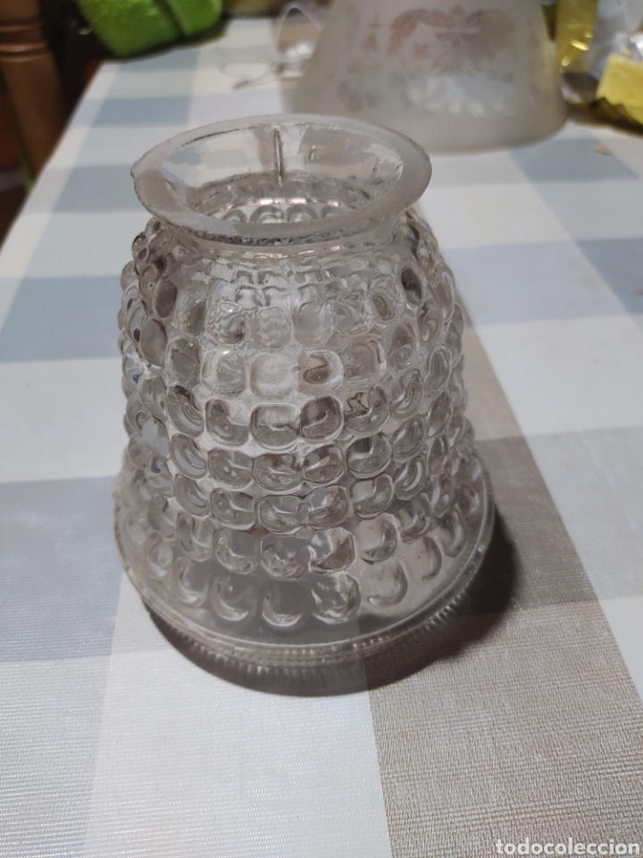 Antig&uuml;edades: TULIPA DE CRISTAL TALLADO. - Foto 1