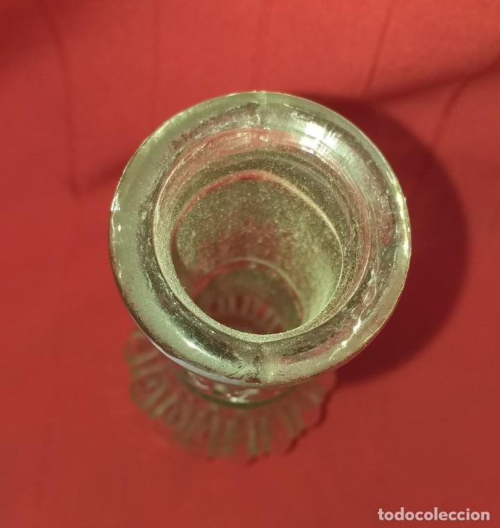 Antig&uuml;edades: CUELLO DE L&Aacute;MPARA DE CRISTAL - Foto 3