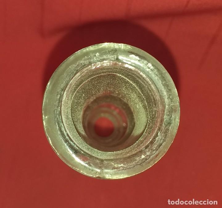 Antig&uuml;edades: CUELLO DE L&Aacute;MPARA DE CRISTAL - Foto 4