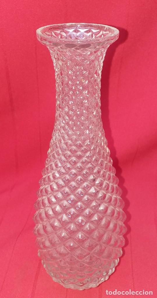 Antig&uuml;edades: CUELLO DE L&Aacute;MPARA DE CRISTAL - Foto 2