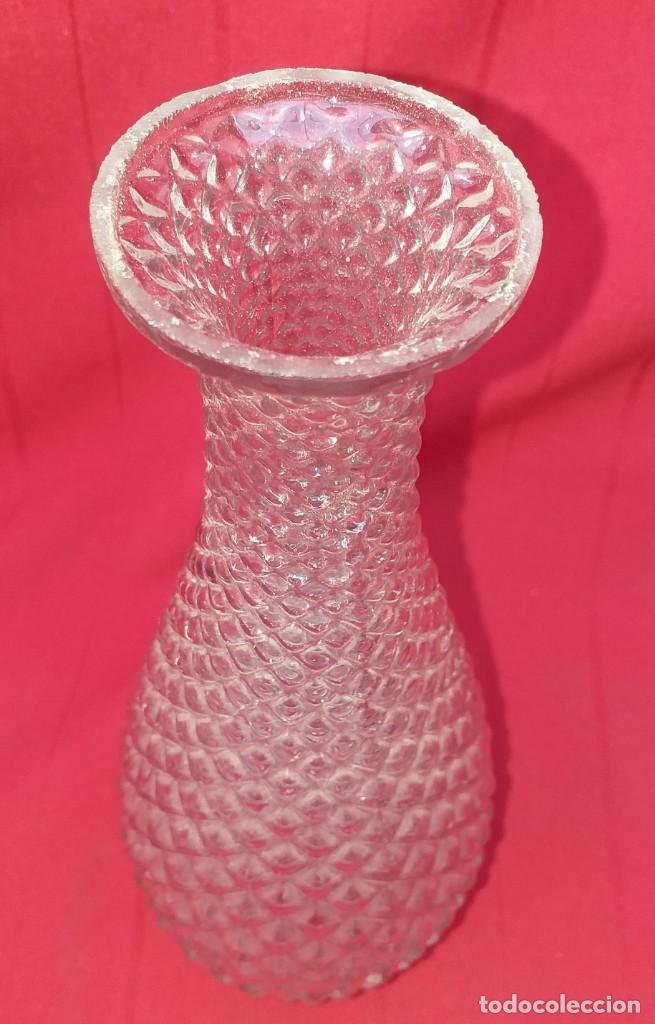 Antig&uuml;edades: CUELLO DE L&Aacute;MPARA DE CRISTAL - Foto 3