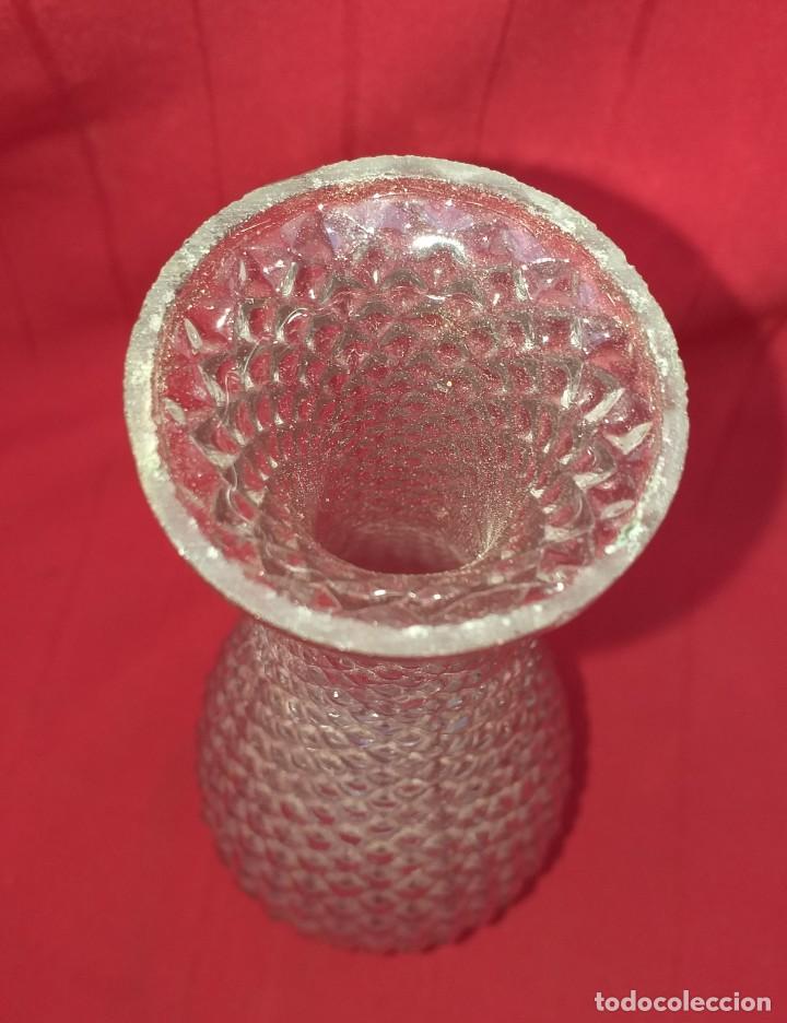 Antig&uuml;edades: CUELLO DE L&Aacute;MPARA DE CRISTAL - Foto 5