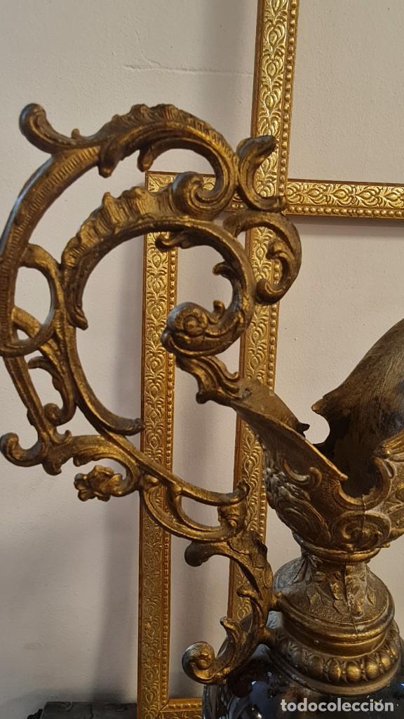 Antig&uuml;edades: Juego estilo barroco/rococ&oacute; de repisa. - Foto 8