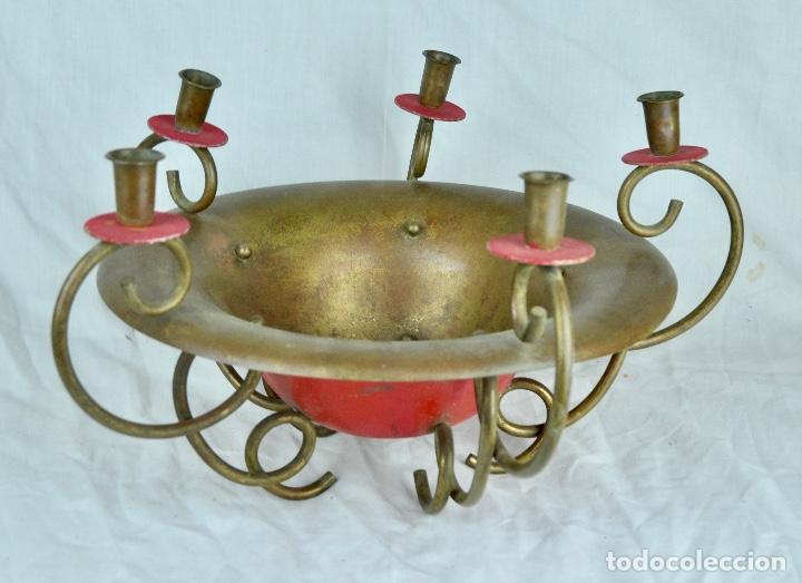 Antig&uuml;edades: Centro de mesa candelabro - Foto 2