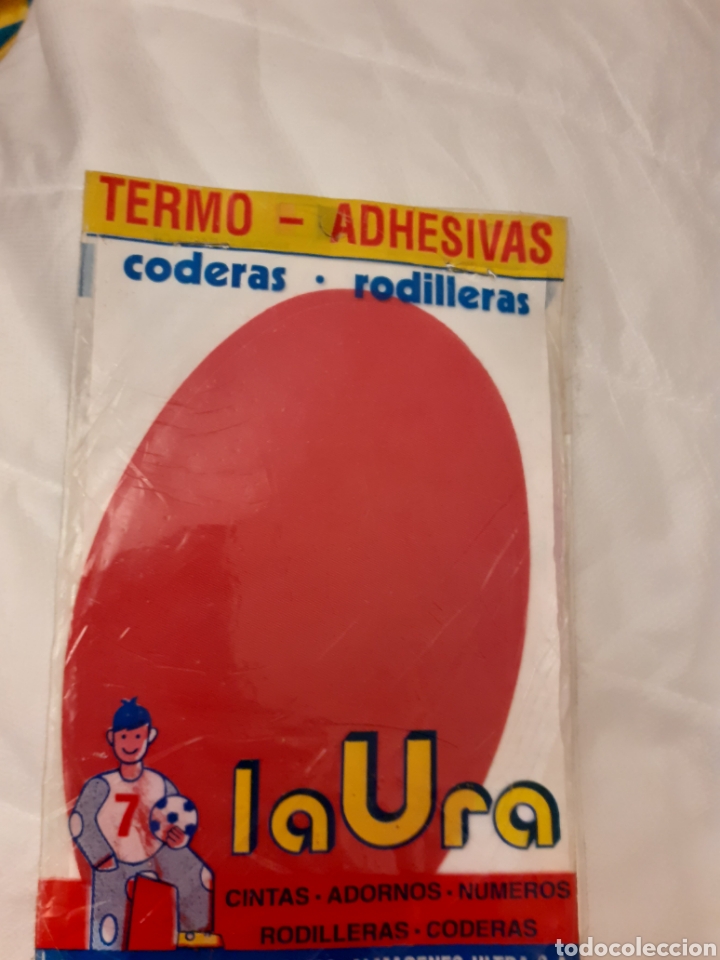 Antig&uuml;edades: Lote de 5 bolsas de coderas termoadheivas. - Foto 3