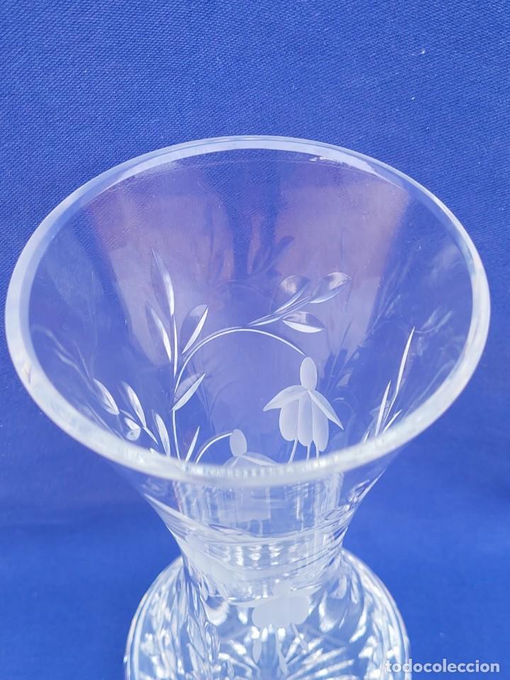 Antig&uuml;edades: Jarron cristal plomo, lagrima, Stuart - Foto 2