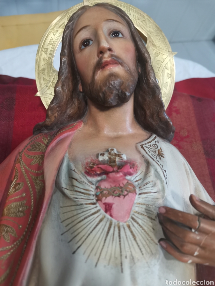 Antig&uuml;edades: Coraz&oacute;n de Jes&uacute;s de pie - Foto 2