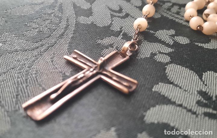 Antig&uuml;edades: ROSARIO DE PLATA Y NACAR. - Foto 5