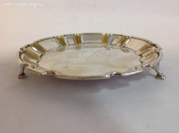 Antig&uuml;edades: Centritos de mesa de metal plateado - Foto 1