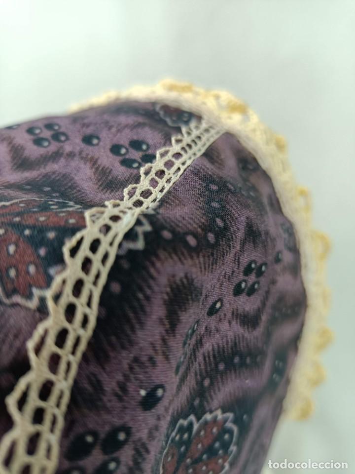 Antig&uuml;edades: GORRO DE PERCAL PARA NI&Ntilde;O - Foto 4