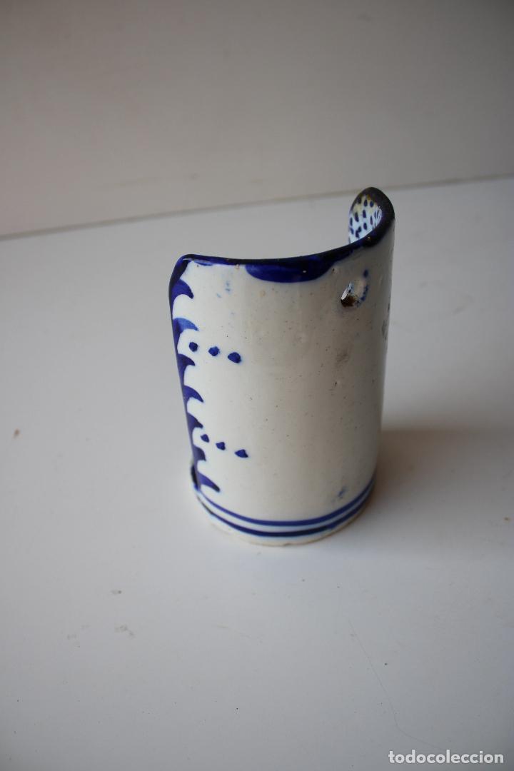 Antig&uuml;edades: candil de pared ceramica de manises - Foto 3