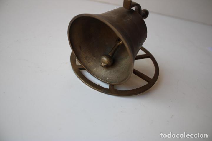 Antig&uuml;edades: campana timon barco laton - Foto 3
