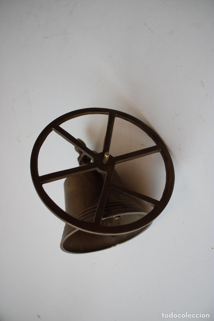 Antig&uuml;edades: campana timon barco laton - Foto 5