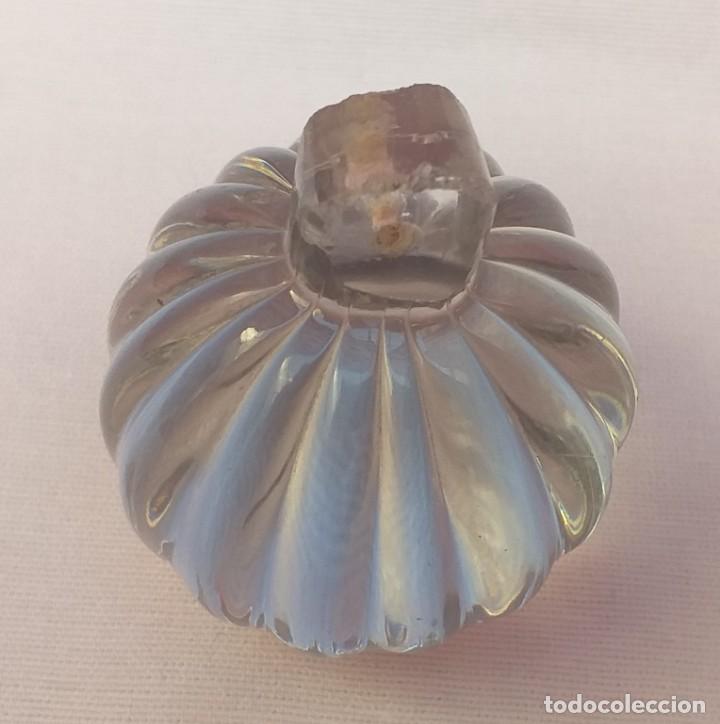 Antig&uuml;edades: REMATE DE CRISTAL PARA L&Aacute;MPARA - Foto 3