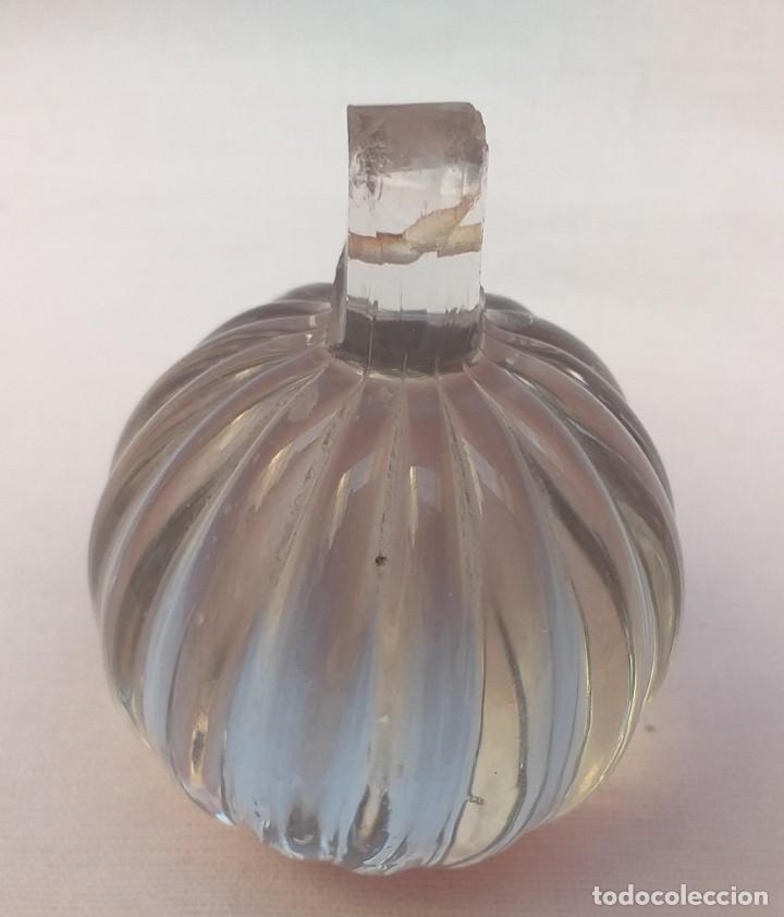 Antig&uuml;edades: REMATE DE CRISTAL PARA L&Aacute;MPARA - Foto 5