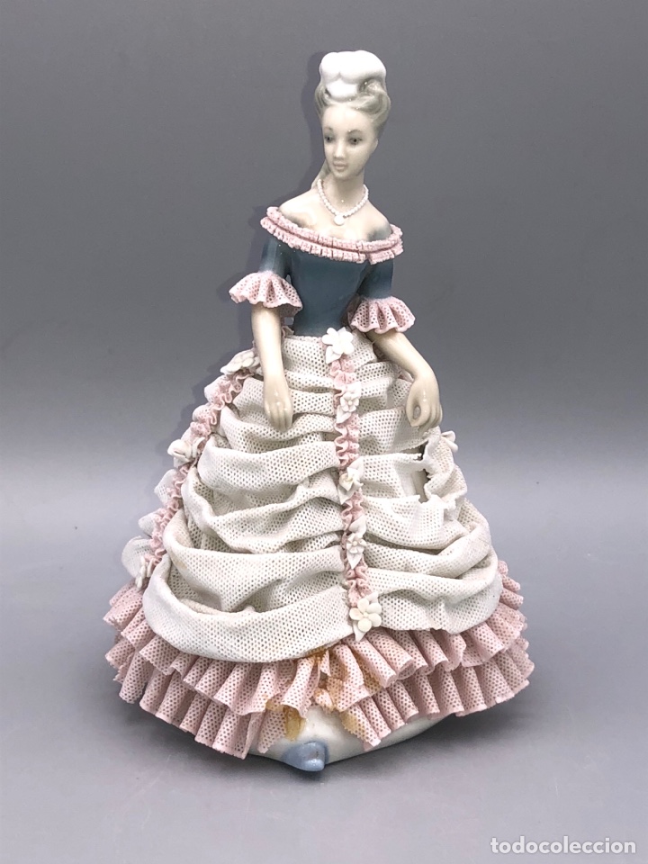 Antig&uuml;edades: REF: 01000108.05 &ldquo;DAMA &Eacute;POCA ROSA&rdquo; LLADR&Oacute; - Foto 3
