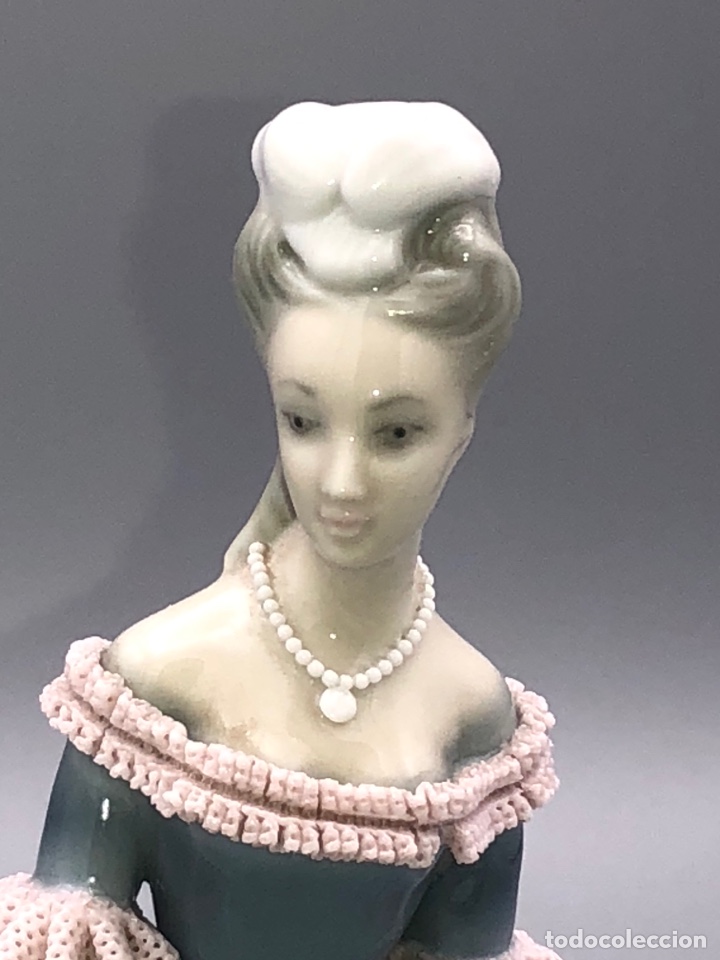 Antig&uuml;edades: REF: 01000108.05 &ldquo;DAMA &Eacute;POCA ROSA&rdquo; LLADR&Oacute; - Foto 4