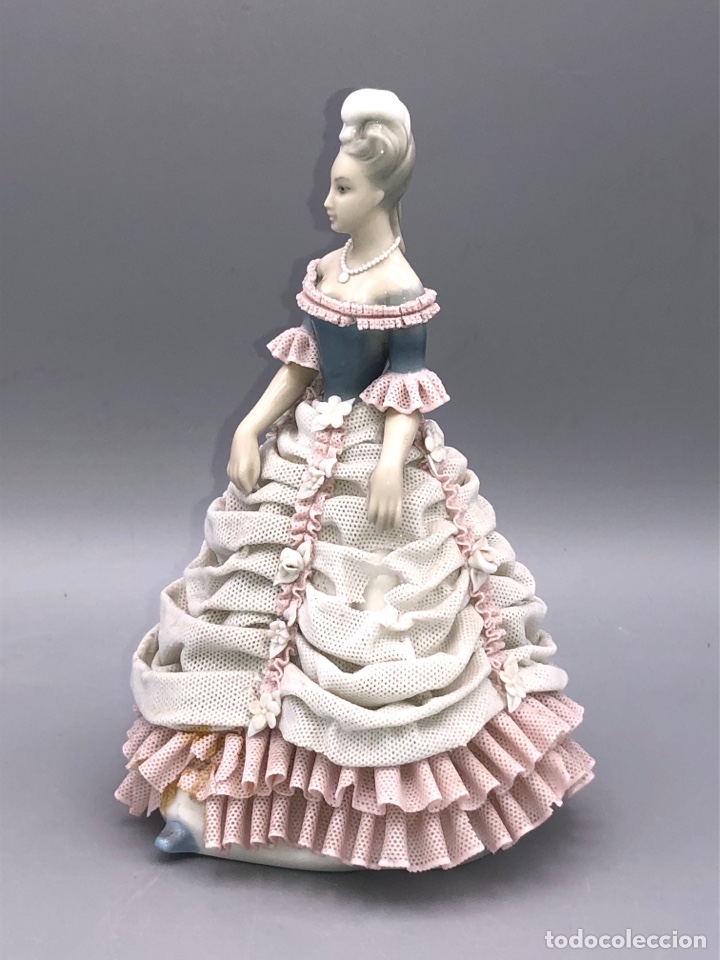 Antig&uuml;edades: REF: 01000108.05 &ldquo;DAMA &Eacute;POCA ROSA&rdquo; LLADR&Oacute; - Foto 5