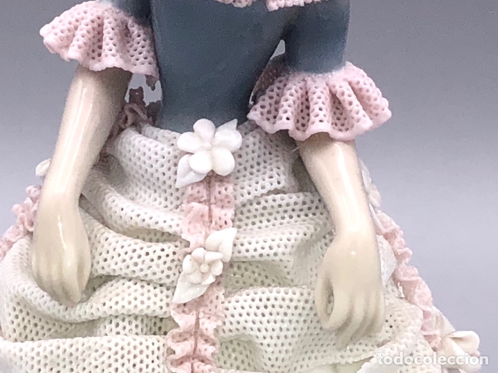Antig&uuml;edades: REF: 01000108.05 &ldquo;DAMA &Eacute;POCA ROSA&rdquo; LLADR&Oacute; - Foto 9
