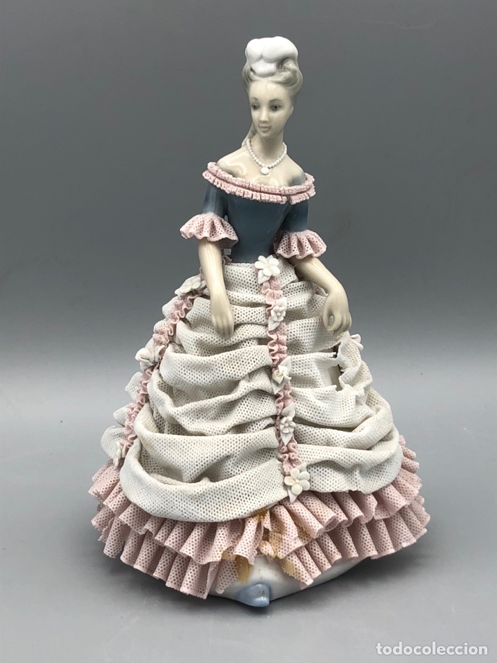 Antig&uuml;edades: REF: 01000108.05 &ldquo;DAMA &Eacute;POCA ROSA&rdquo; LLADR&Oacute; - Foto 1