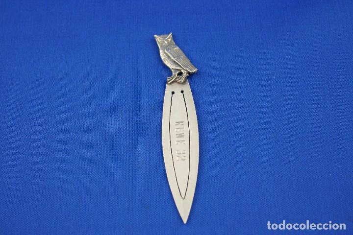 Antig&uuml;edades: MARCAPAGINAS PLATA - Foto 1