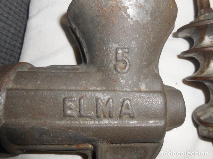 Antig&uuml;edades: PICADORA MANUAL Elma N&ordm; 5 - Foto 2