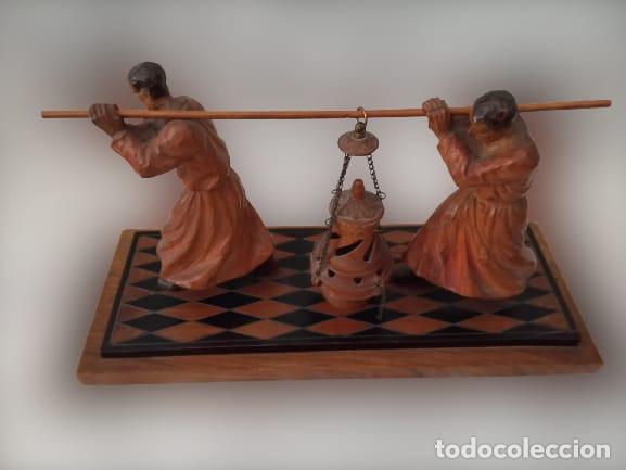 Antig&uuml;edades: Figuras de madera - Foto 1