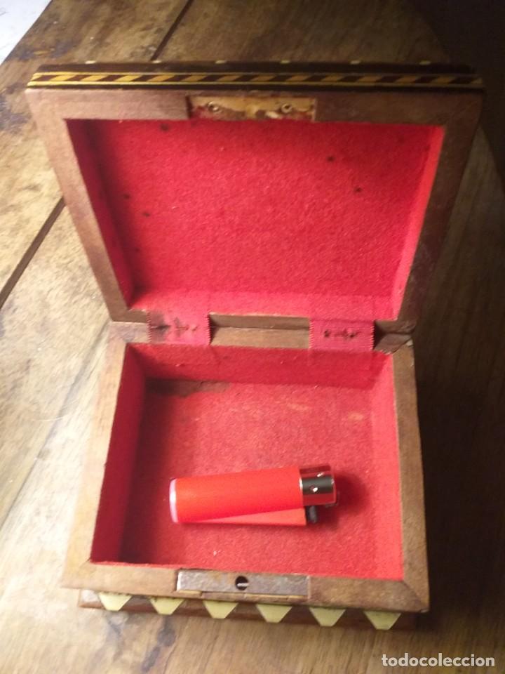 Antig&uuml;edades: Caja - joyero . Taracea de Granada. - Foto 6