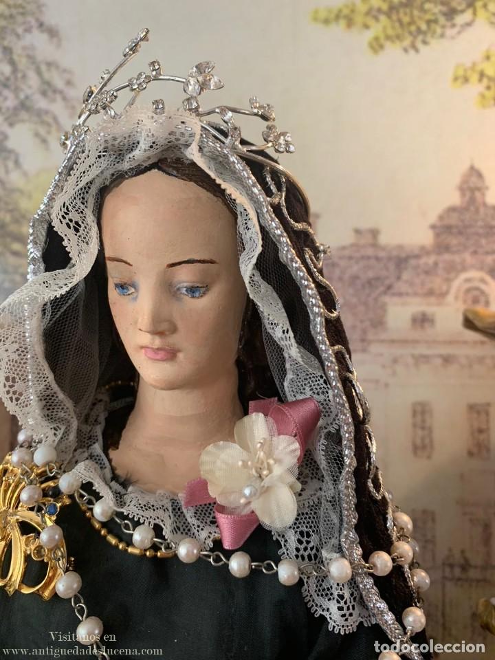 Antig&uuml;edades: Virgen de Capipota de 49cm - Foto 3