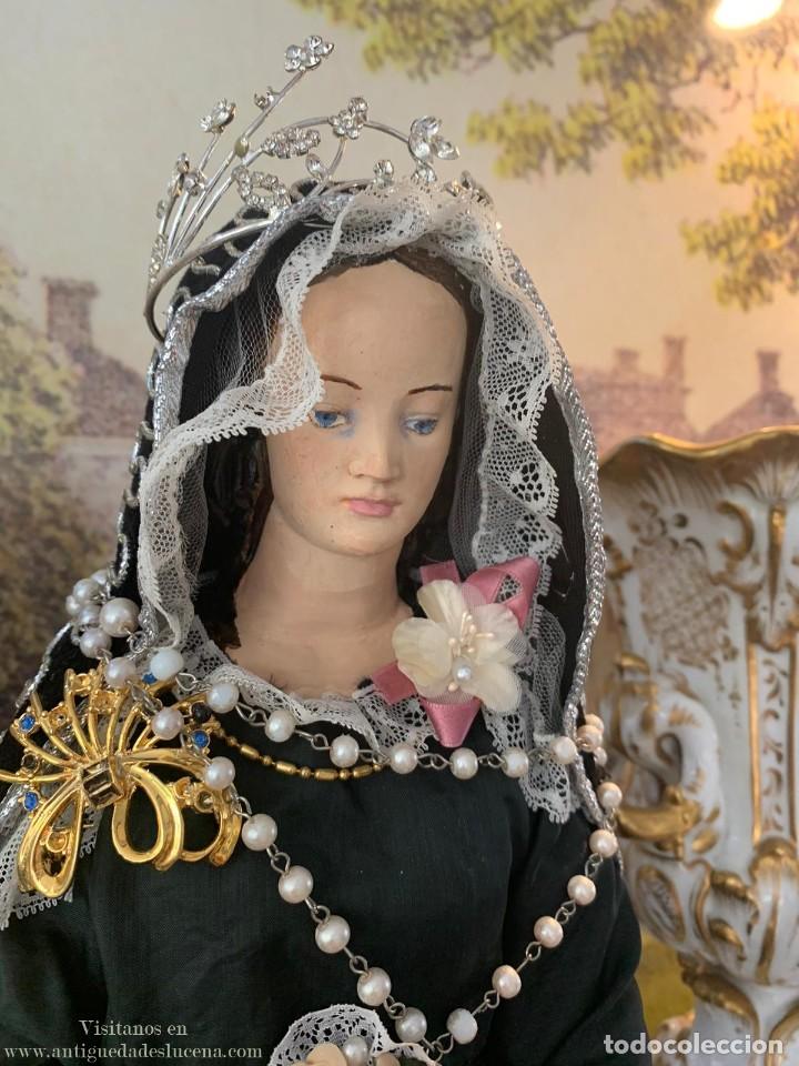 Antig&uuml;edades: Virgen de Capipota de 49cm - Foto 4