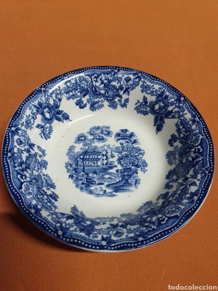 Antig&uuml;edades: Cuenco Porcelana Inglesa - Foto 3