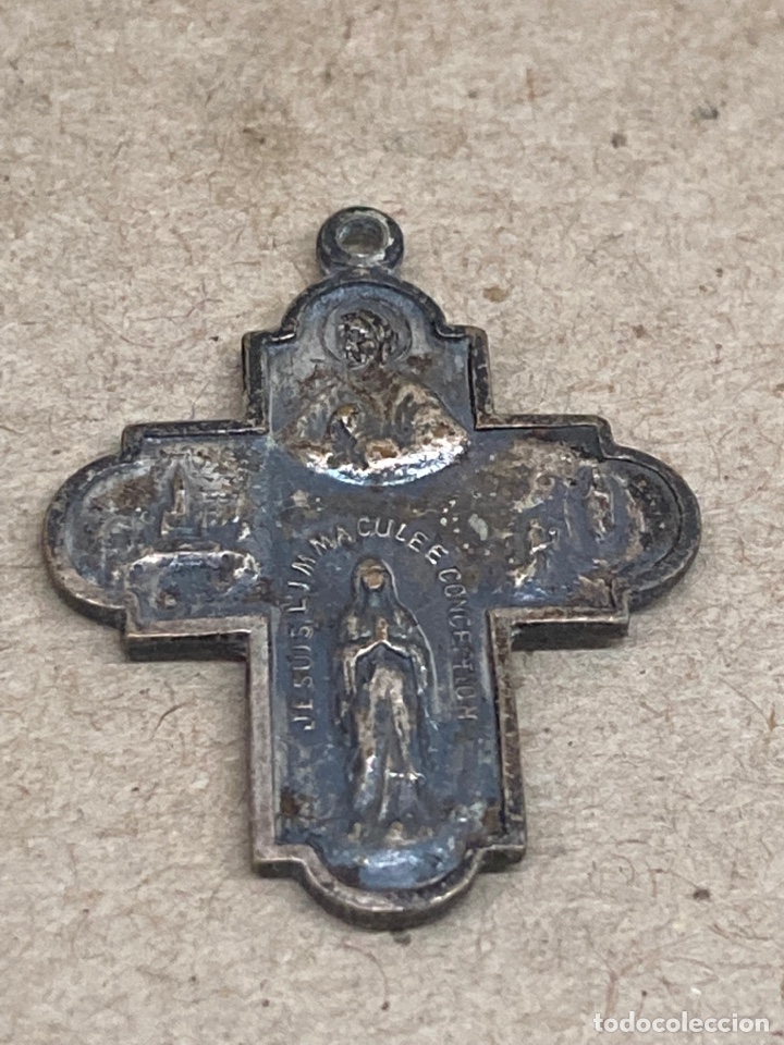 Antig&uuml;edades: Cruz de metal - Foto 1