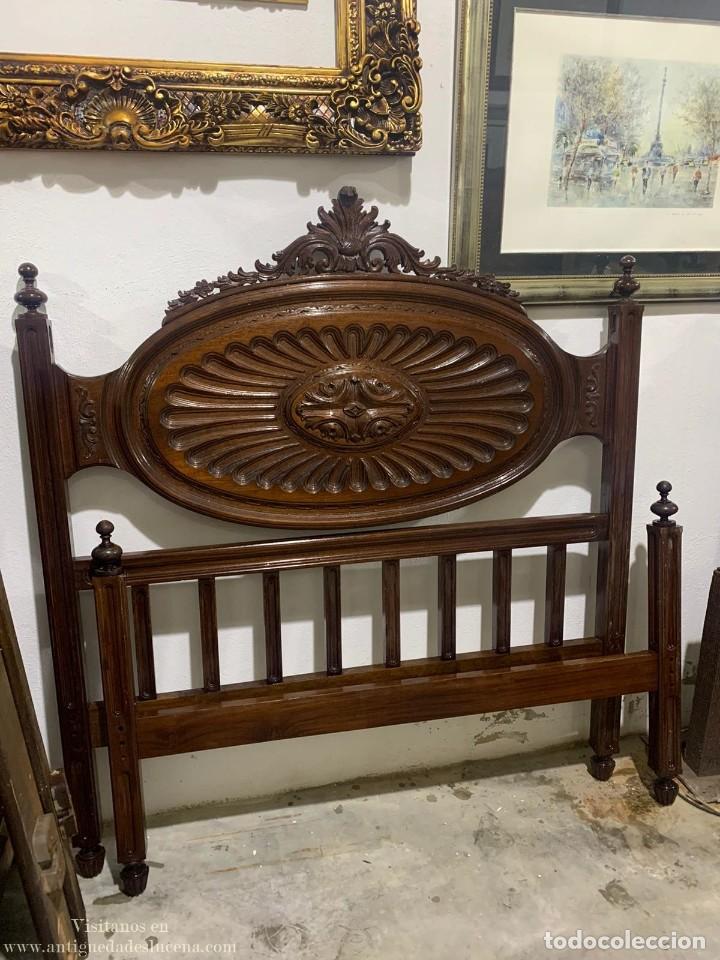 Antig&uuml;edades: Cabecero cama de 1.35 - Foto 2
