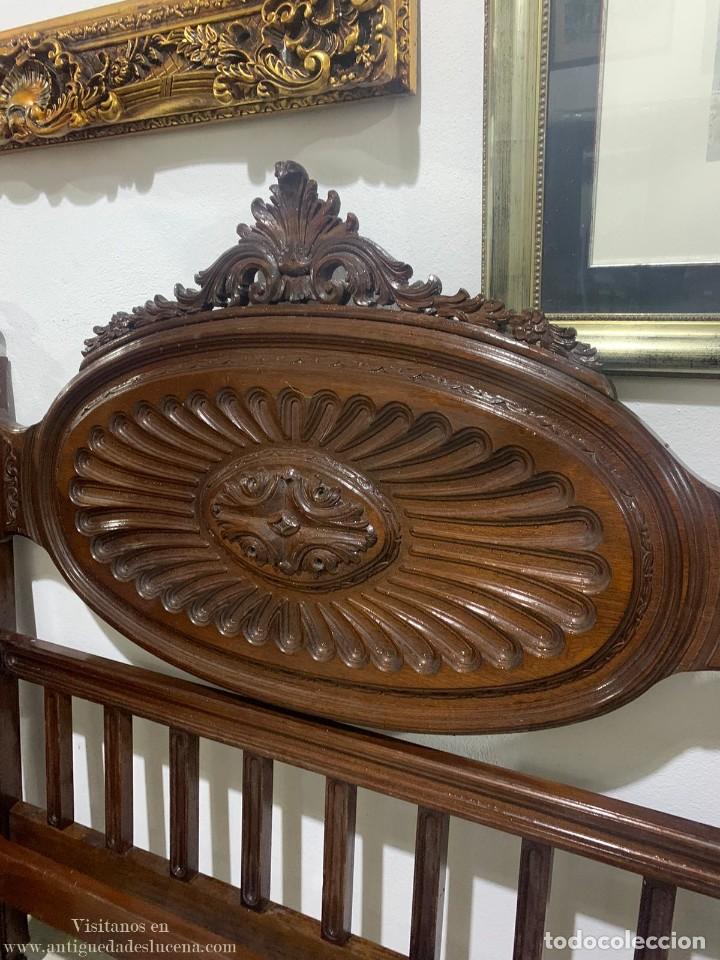 Antig&uuml;edades: Cabecero cama de 1.35 - Foto 3