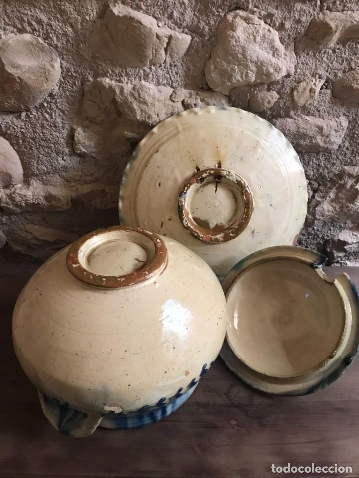 Antig&uuml;edades: Sopera de ceramica de Nijar - Foto 3