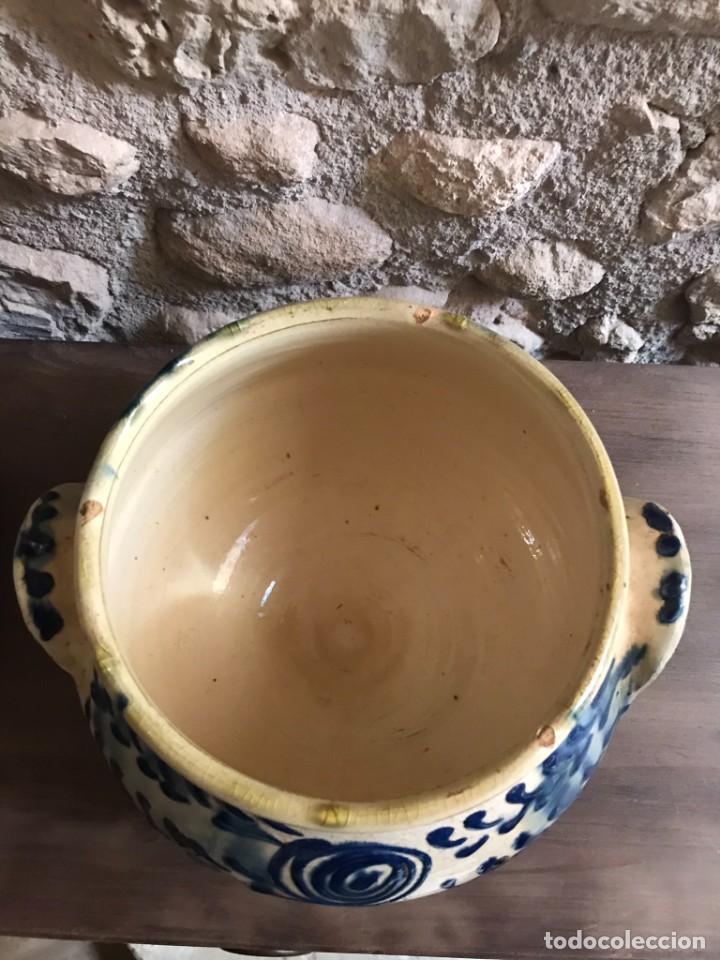 Antig&uuml;edades: Sopera de ceramica de Nijar - Foto 4