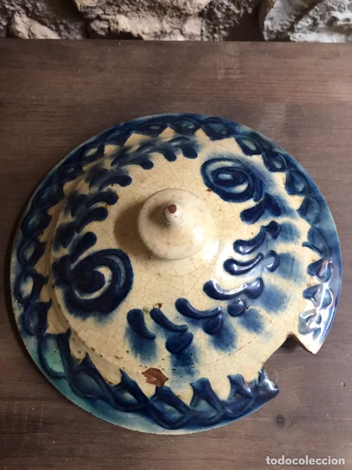 Antig&uuml;edades: Sopera de ceramica de Nijar - Foto 5