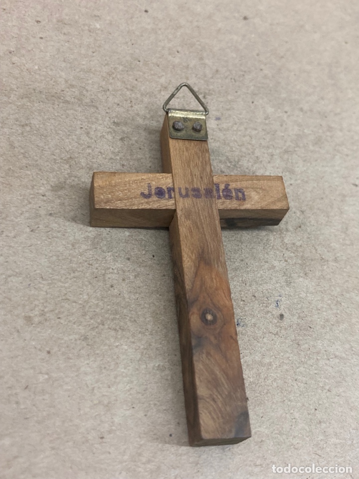 Antig&uuml;edades: Cruz de madera - Foto 2